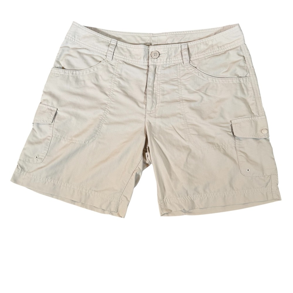 Columbia 14‎ Beige 36x8 Cargo Omni Wick Hiking Outdoor Women's Shorts
